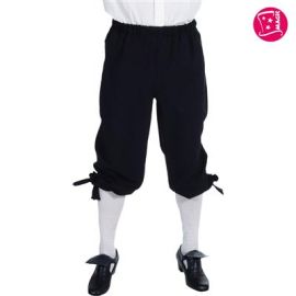 Knee Pants Marquise Black-Size Large