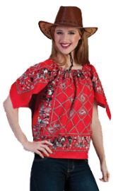 Western Blouse-Size Small