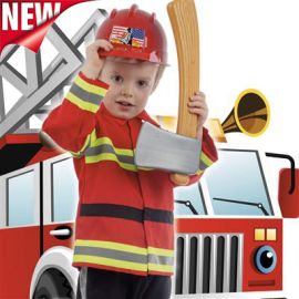 Fred the Fireman-Size 12M-2T