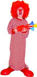 Striped Clown Shirt-Long-C-Size 10