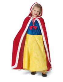 Queen Cape-Red-One Size