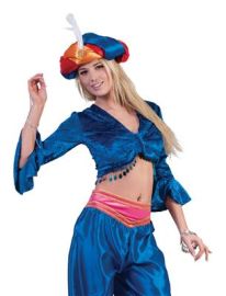 Jasmine Top Blue - One Size