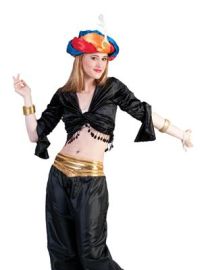 Jasmine Top Black - One Size