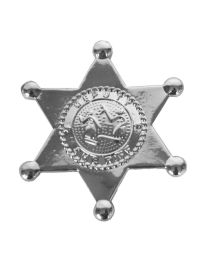 Sheriff Badge-Silver