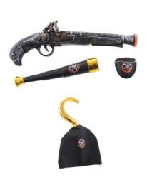 Pirate-Pistol,Hook,Patch,Scope