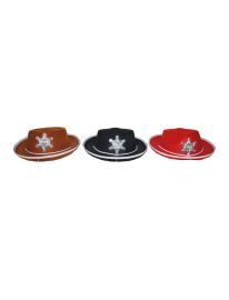 Hat-Sheriff-Felt-Red-Child