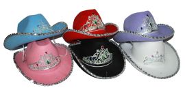 Hat-Cowgirl Princess-Blk