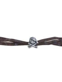 Necklace-Choker-Skull/Crossbones