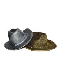 Hat-Glitter Cowboy-Slv