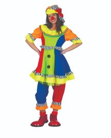Spanky Stripes Clown Olivia-W-Size Large