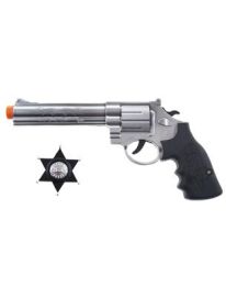 Western Set-Gun-Plastic-11" & Sheriff Badge