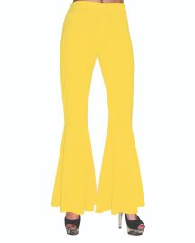 Hippie Pants-Yellow-Size Small