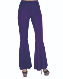 Hippie Pants-Purple-Size Small