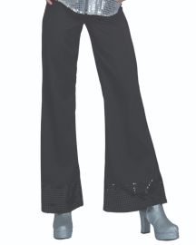 Disco Pants Black-W-Size Large