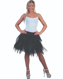 Fancy Petticoat-Black-One Size