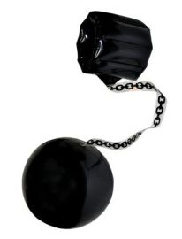 Prop-Ball & Chain-Inflatable-11.8"