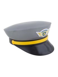 Hat-Pilot's Cap-Plastic