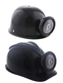 Helmet-Miner w/Light-Child