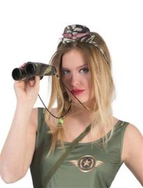 Headband-Mini Hat-Camo