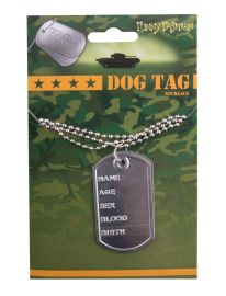 Military Dog Tag