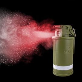 Smoke Grenade-Water Mist w/Light & Sound-4.9"x2.6"