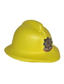 Helmet-Fire Brigade Chief-Foam-Ylw