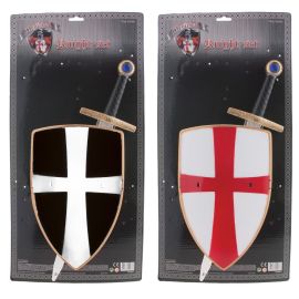 Knight Shield w/Sword-Blk