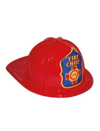 Helmet-Fire Chief-Plastic-Child