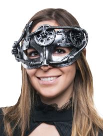Mask-Steampunk-Silver
