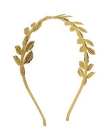 Headband-Golden Leaves