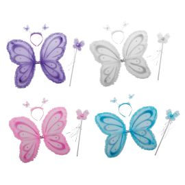 Playset-Fairy-Wings/Headband/Wand-Wht-17.7"x17.7"