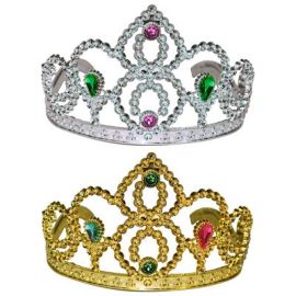 Crown-Princess w/Jewels-Gld