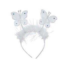 Headpiece-Butterflies-Wht