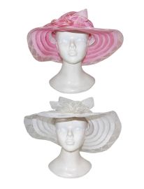 Hat-Southern Bell-Wht