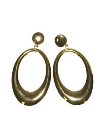 Earrings-Hoops-Gld-3.5"-12 pcs
