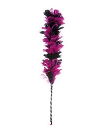 Feather Duster-21.7"-Pnk/Blk