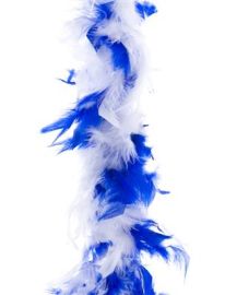 Boa-Feathers-Blu/Wht-78.7"