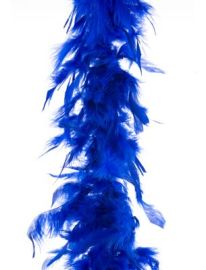 Boa-Feathers-Dk Blu-78.7"