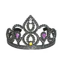 Tiara-Blk w/Jewels