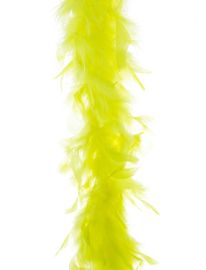 Boa-Feathers-Neon Yellow-78.7"