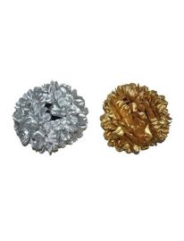 Hair Clip-Pom Pom-G/S-5.1"-12 pcs-Asst