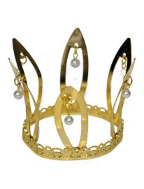 Crown-Small w/Teardrop Pearls