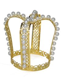 Crown-Small-Row of Pearls-2.4"