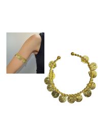 Bracelet-Upperarm-Coins-Metal-Gold