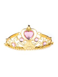 Crown-Gold w/Pink Stone