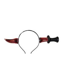 Headband-Bloody Knife Through Head-15.8"