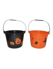 Bucket-Halloween-6.7"x9"-Asst