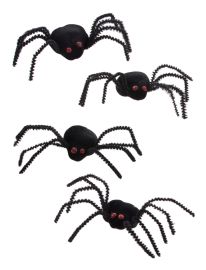 Decor-Spider-4 pcs-4"