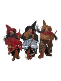 Décor-Witch Dolls-7.9"-Asst