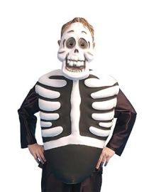 Skeleton Mask & Chest Piece-Foam-C